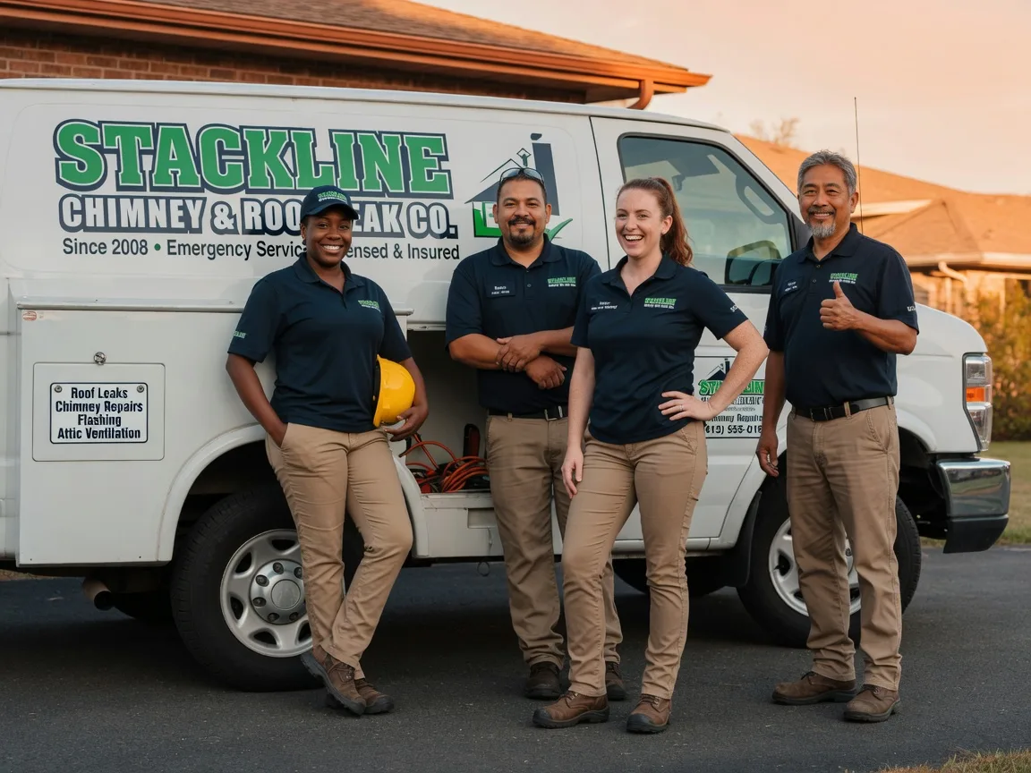 Chimney flashing repair company in Cameron, OH